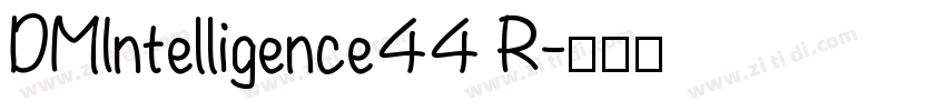 DMIntelligence44 R字体转换